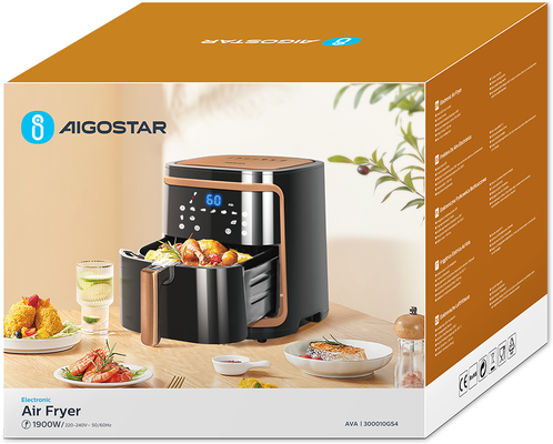 Freidora de Aire de 7 Litros Cube